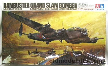 Tamiya 1/48 Lancaster BIII Dambuster or BI Grand Slam 22000lb Bomb, MA121 plastic model kit